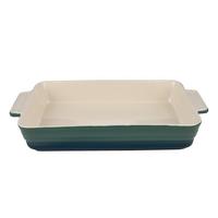 Vas pentru cuptor ELISA - M - verde, Konventionell, ceramică (31/18,9/5.1cm) - Mömax