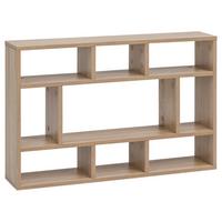 Wandregal ca. 75x57x16 cm Eichefarben - Eichefarben, KONVENTIONELL, Holzwerkstoff (75/51/16cm) - MID.YOU