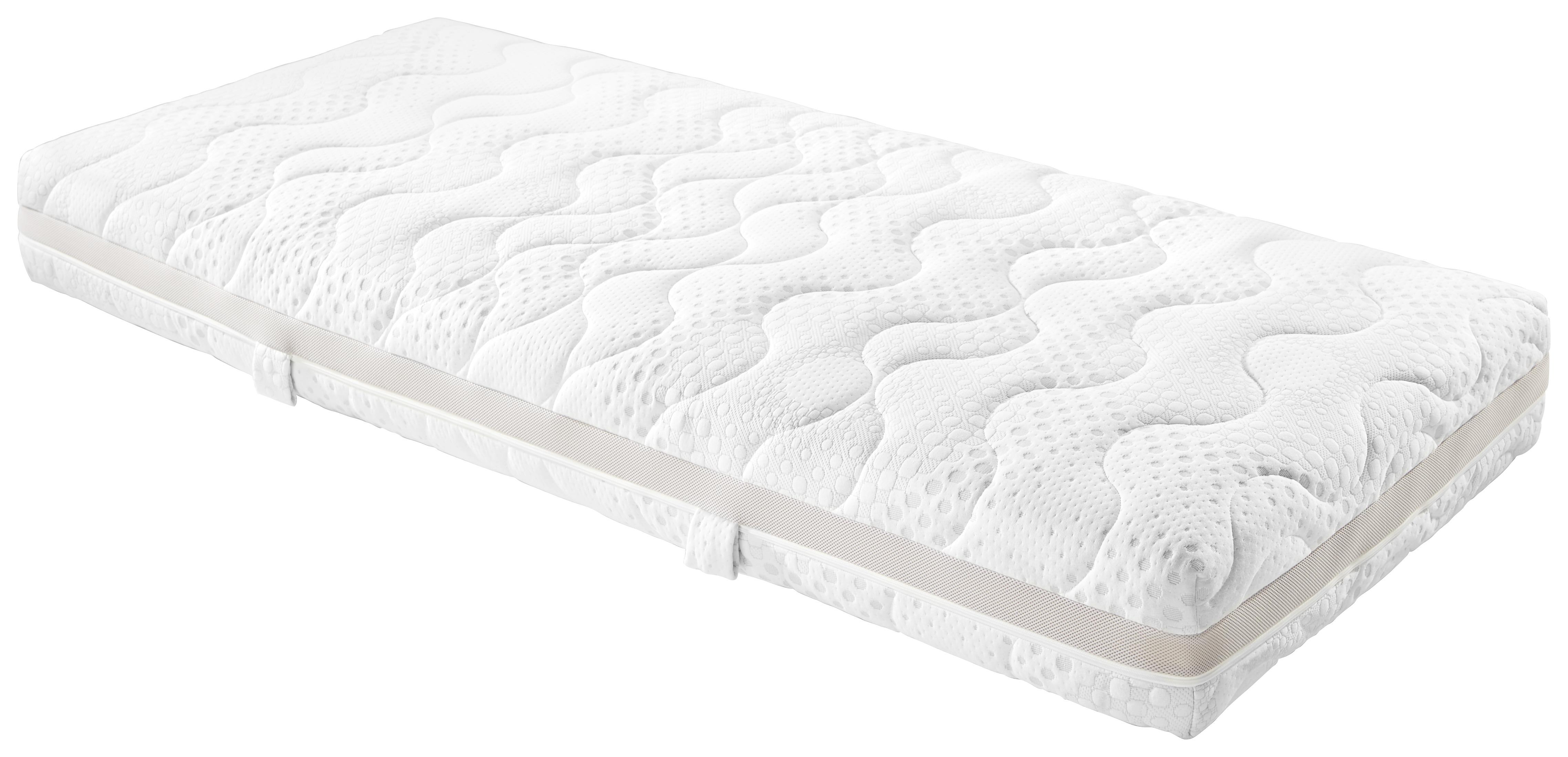 Taschenfederkernmatratze Trevi H3 ca. 180x200cm - Weiß, Textil (180/200cm) - Premium Living