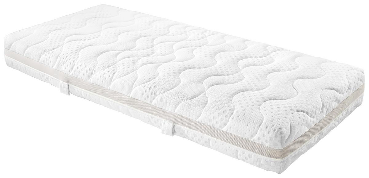 Taschenfederkernmatratze Trevi H3 ca. 200x200cm - Weiß, Textil (200/200cm) - Premium Living