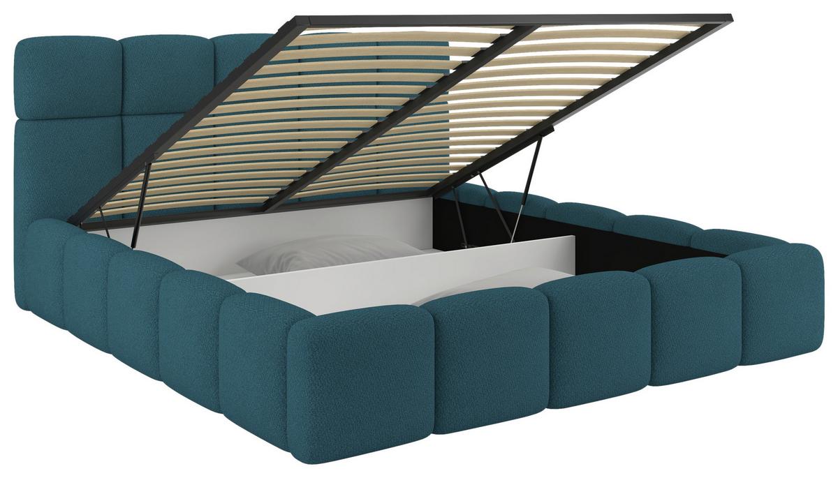PAT TAPITAT CLOUDY - turcoaz, Trend, plastic/lemn (180/200cm) - Luca Bessoni