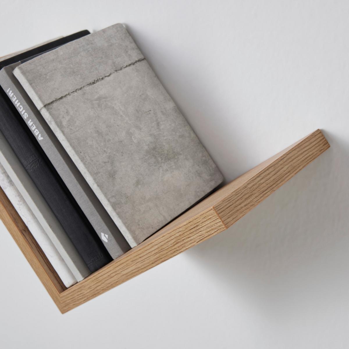 Wandregal Ali in Eichefarben - Eiche Wotan, MODERN, Holzwerkstoff (25/25/15cm) - Mömax