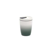 KUBEK COFFEE TO GO GREEN VILLEROY&BOCH - ciemnozielony, Basics, tworzywo sztuczne/ceramika (290ml) - like.Villeroy & Boch
