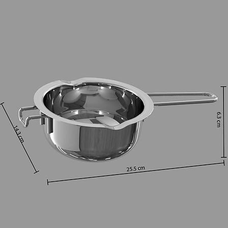 Cratiță Bain Marie - Basics (25,5/14,3/6,3cm)