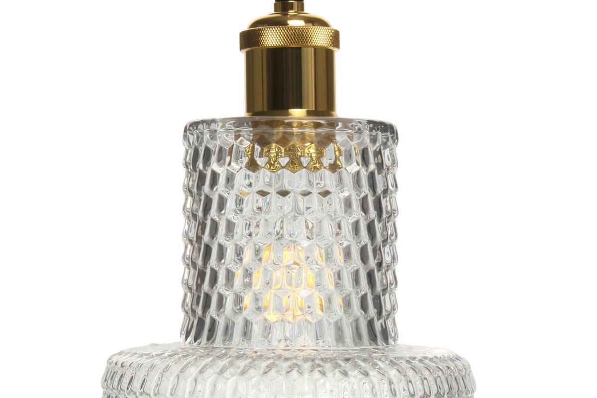 Hängeleuchte Hängelampe Mona 125 - Klar, Trend, Glas (17/27/17cm) - Kayoom