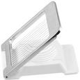 Eischneider Elisa Silberfarben/Weiß - Silberfarben/Weiß, Kunststoff/Metall (8/13cm) Eischneider Elisa Silberfarben/Weiß - Silberfarben/Weiß, Kunststoff/Metall (8/13cm)