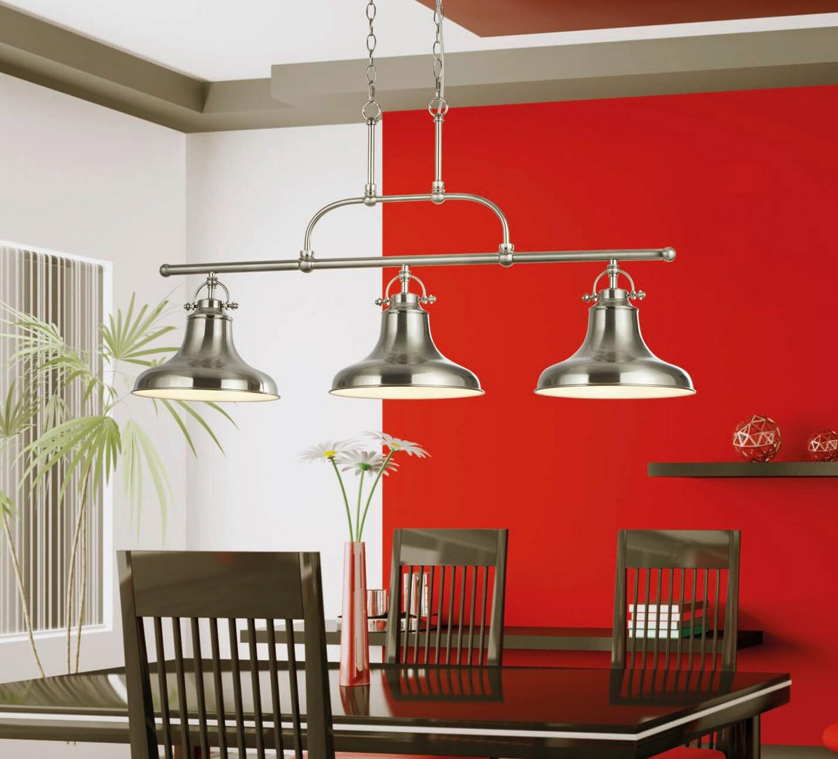 Függeszték Dallas 3193-3ss - ezüstszínű, Lifestyle, fém (26/150/96cm)