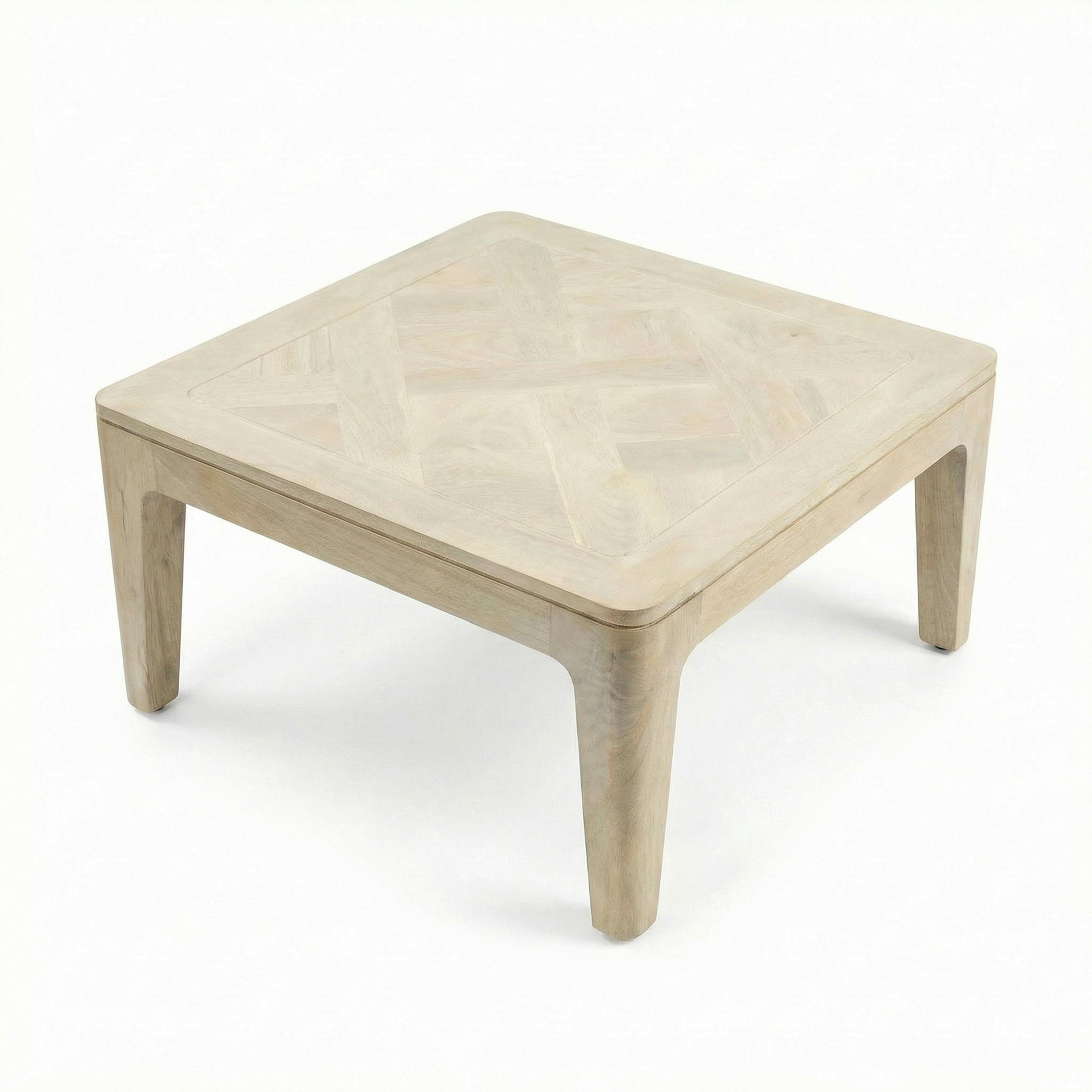 Couchtisch Wl7.585 - Weiss, Design, Holz (60/60/32cm) - Livetastic