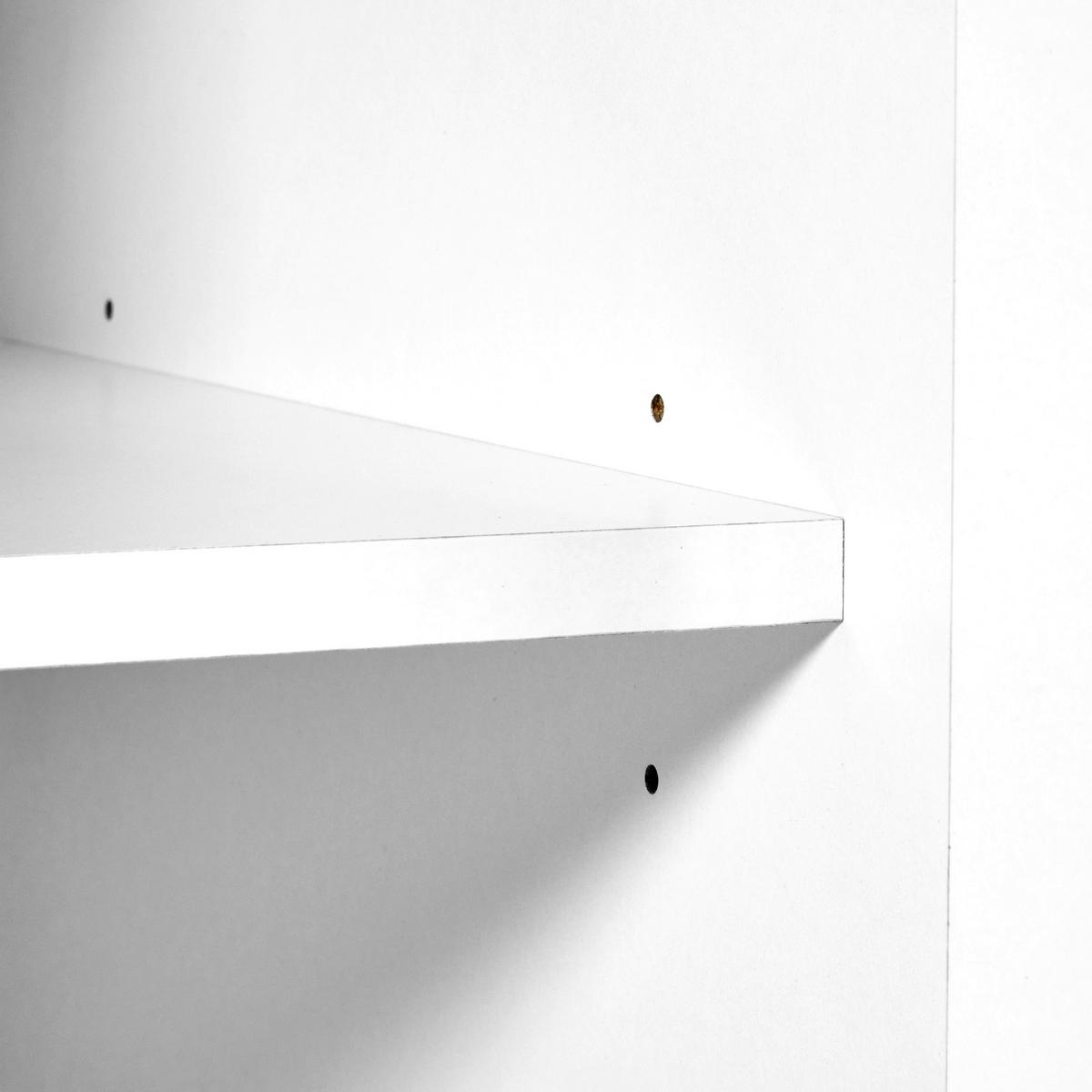 Sideboard Sicilia Weiß/Eiche - Silberfarben/Weiß, ROMANTIK / LANDHAUS, Holzwerkstoff/Metall (148/92/45cm) - Mömax