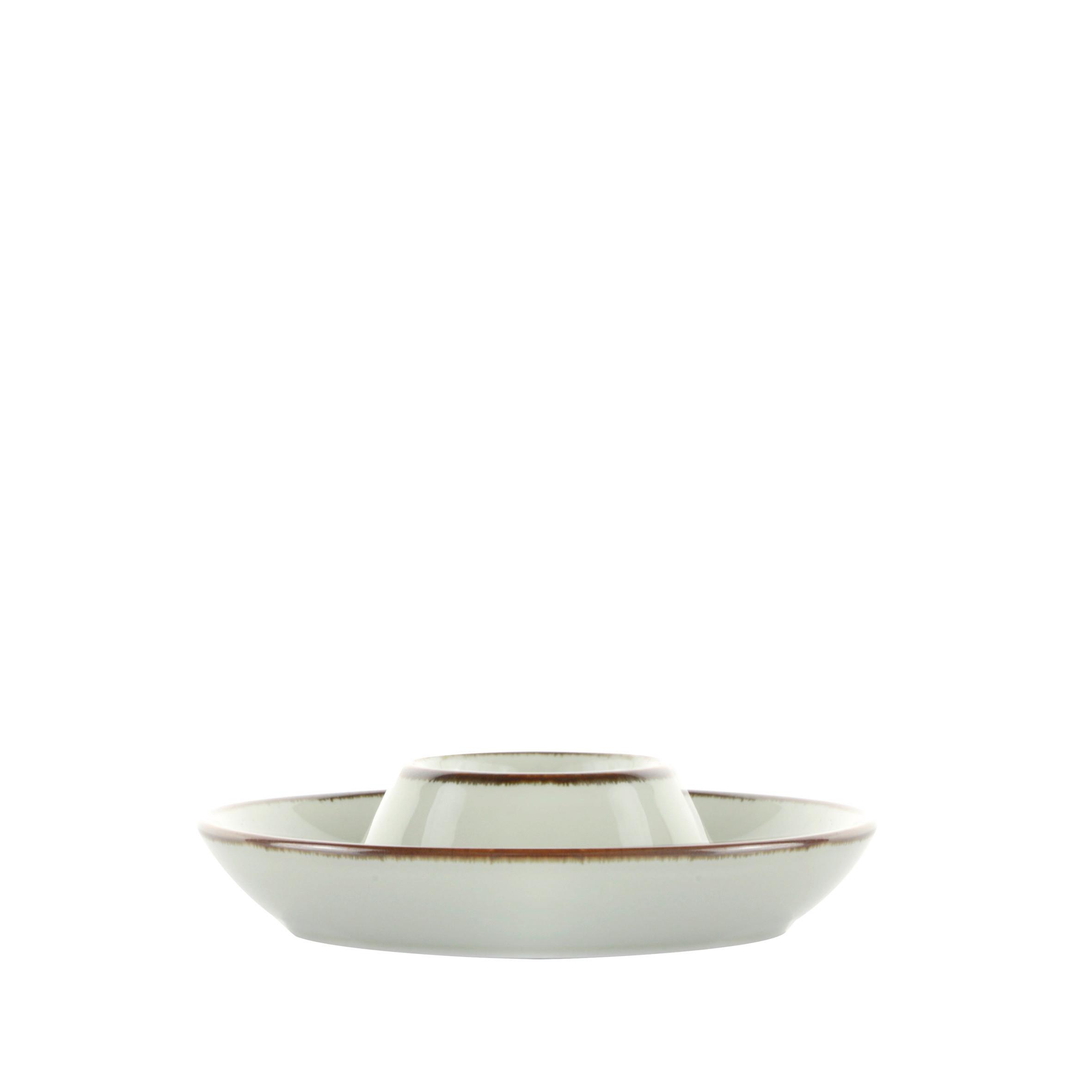Eierbecher Capri Creme - Creme, MODERN, Keramik (14cm) - Mömax