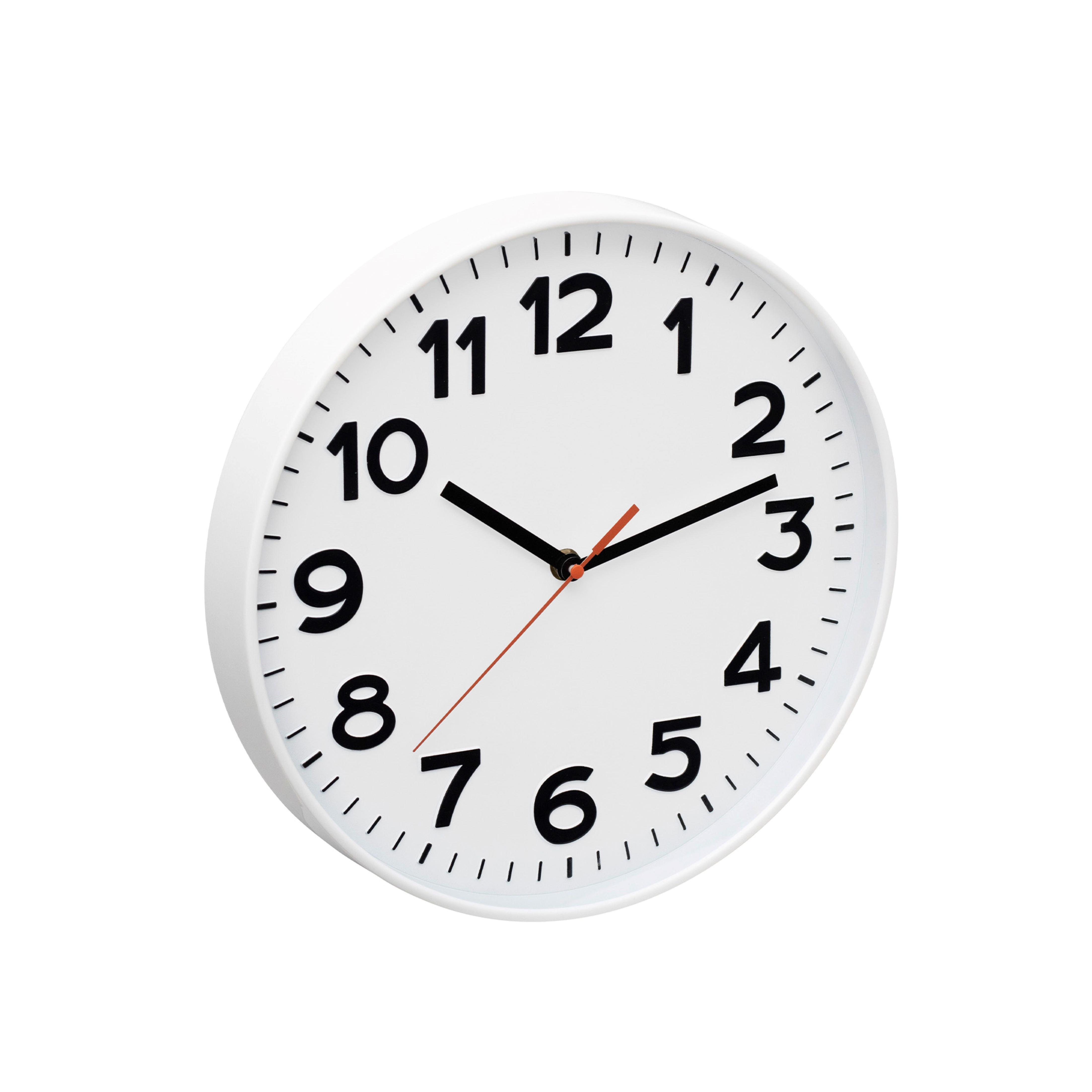 Falióra Awc300wh - fehér, Modern, műanyag (30cm)