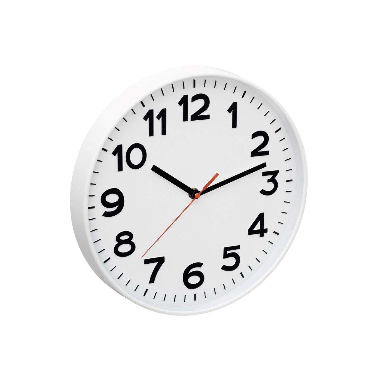 Falióra Awc300wh - fehér, Modern, műanyag (30cm)
