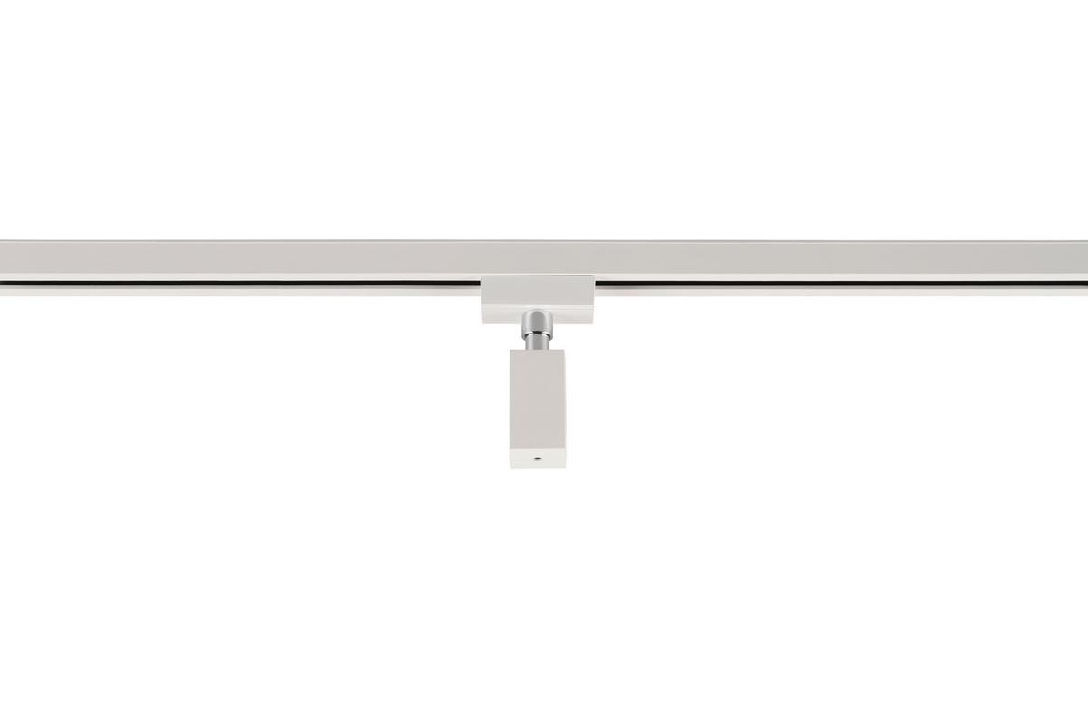 Schienensystem-Adapter Duoline in Weiß max. 60 Watt - Weiß, Basics, Kunststoff (6/10/3cm) - Trio Leuchten