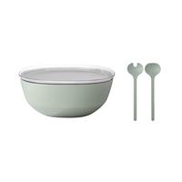 ZESTAW DO SAŁATEK 105941494700 - szałwiowy, Konventionell, tworzywo sztuczne (30,1/12,7cm) - Mepal