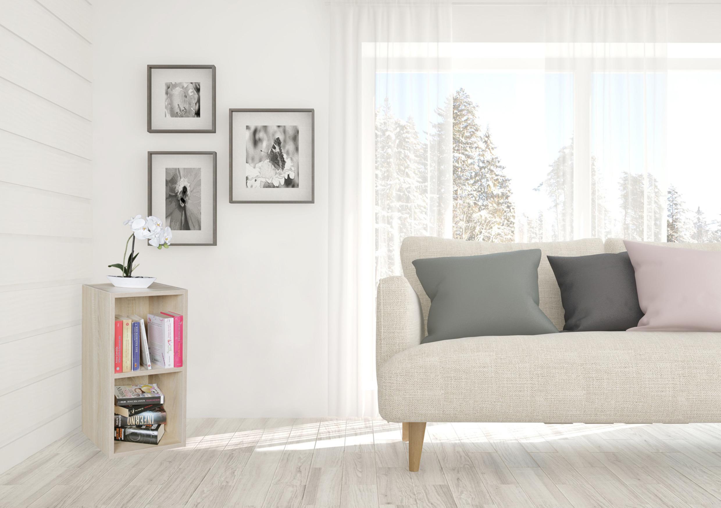 Regal Standregal - barve hrasta, Konvencionalno, leseni material (30/60/30cm) - MID.YOU