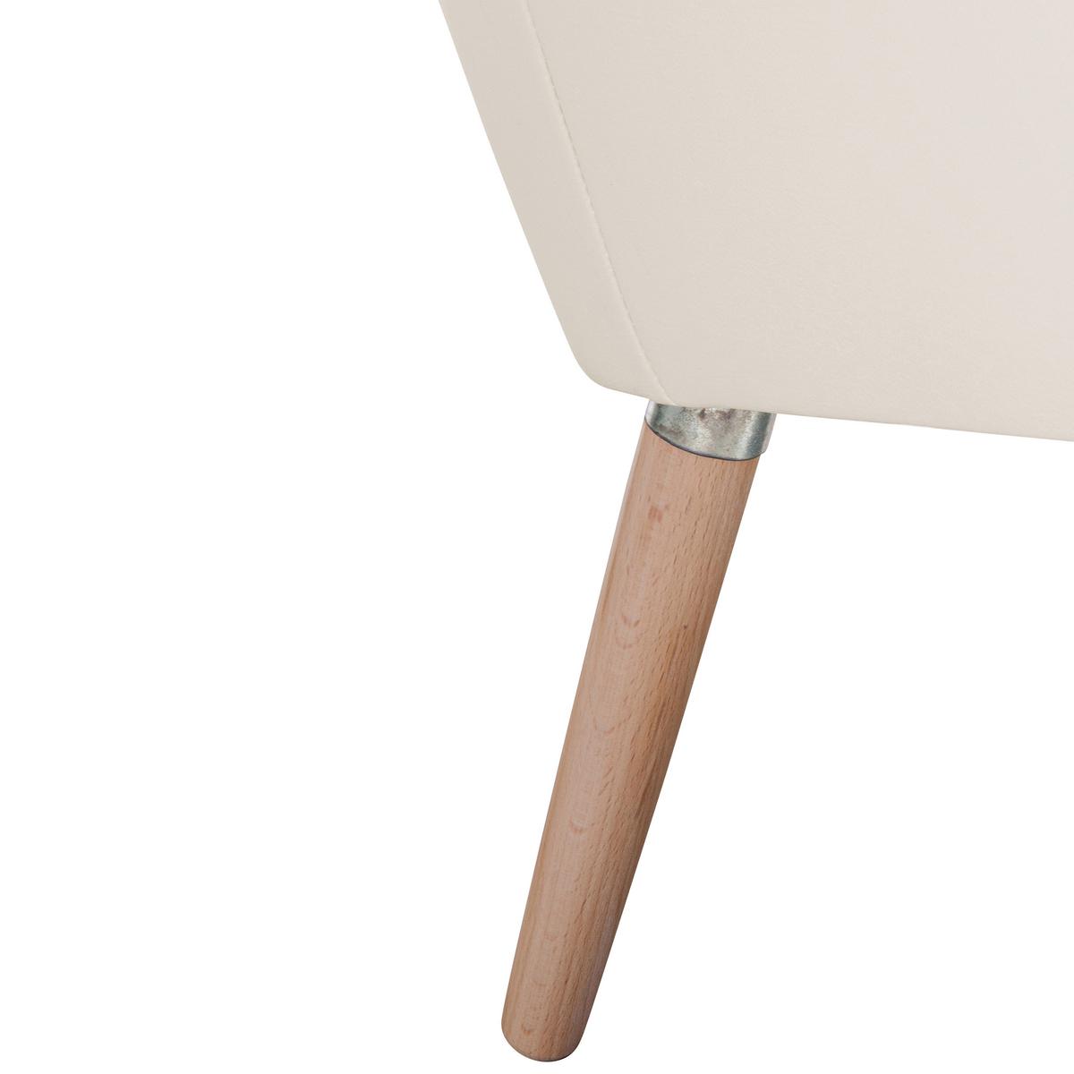 SESSEL ALEGRO - Beige/Buchefarben, Design, Holz/Textil (67/81/71cm) - Max Winzer