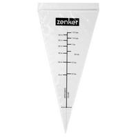 Spritzbeutel Candy Transparent - Transparent, KONVENTIONELL, Kunststoff (33/15cm) - Zenker