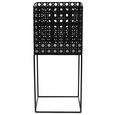 Ghiveci Decorativ Mesh - negru, metal (20/46,5/20cm) - Modern Living Ghiveci Decorativ Mesh - negru, metal (20/46,5/20cm) - Modern Living