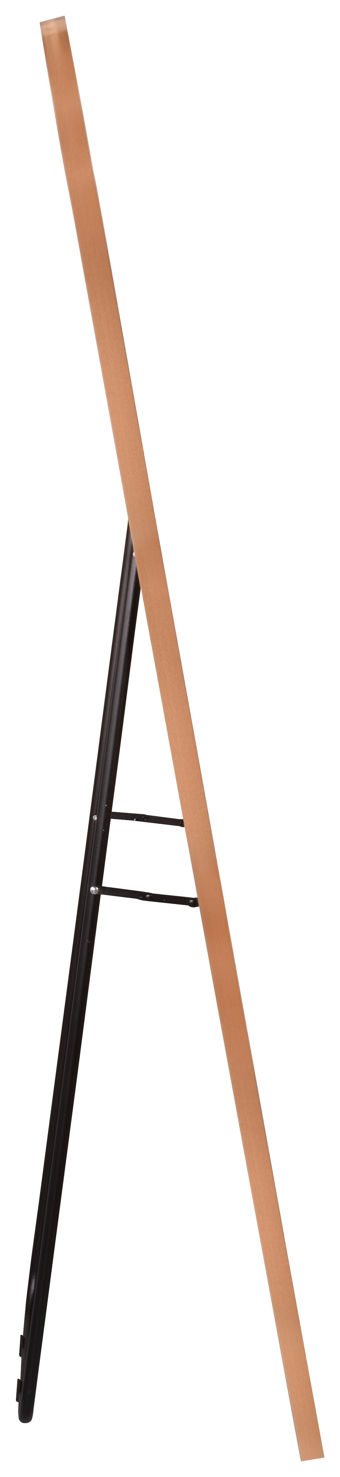 GOLVSPEGEL BRITT - sandfärgad/guldfärgad, Modern, metall/glas (40/160cm) - Mömax
