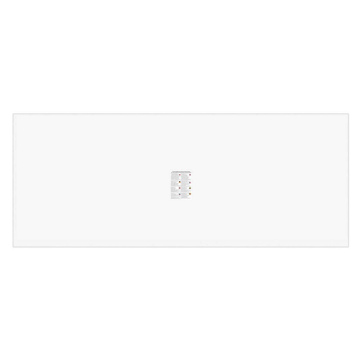 Glasbild Multicolor ca. 125x50cm - Multicolor, Basics, Glas/Papier (125/50cm)