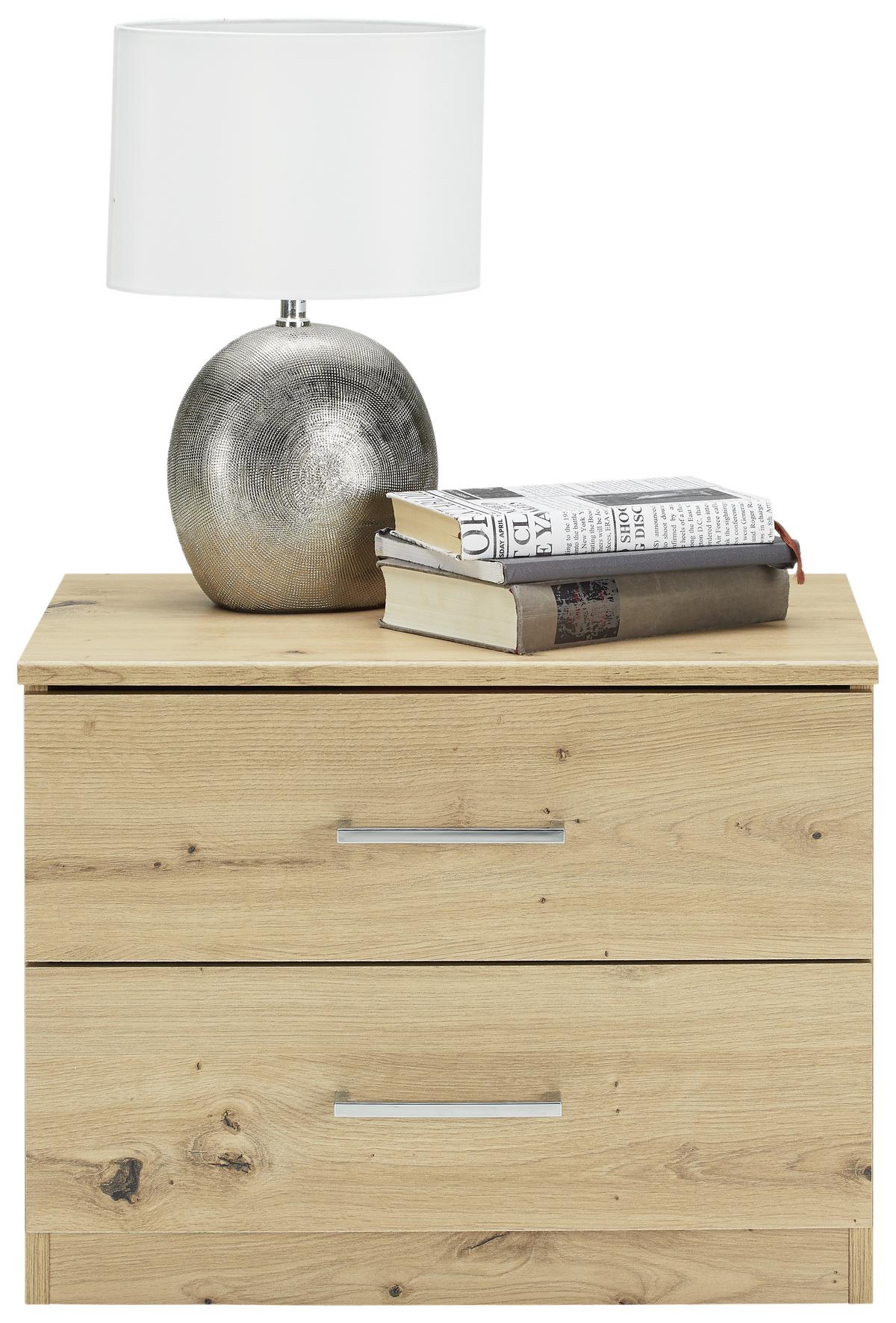 Schlafzimmer in Eichefarben, 4-teilig - Eichefarben, KONVENTIONELL, Holzwerkstoff - Based