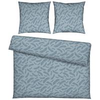 BETTWÄSCHESET FERNS XXL - Blau, Modern, Textil (200/210cm) - Mömax