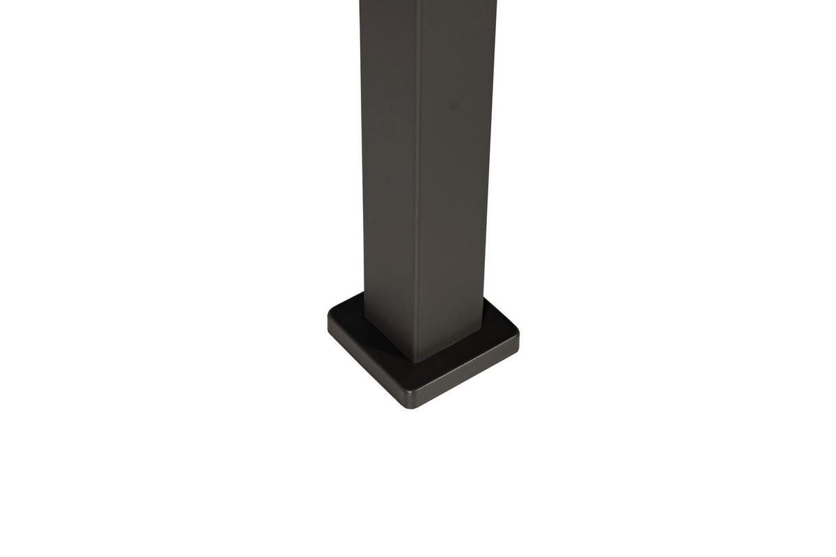 Pergola Element ca. 300x240x400 cm Anthrazit - Anthrazit, LIFESTYLE, Metall (300/240/400cm) - Gardenson