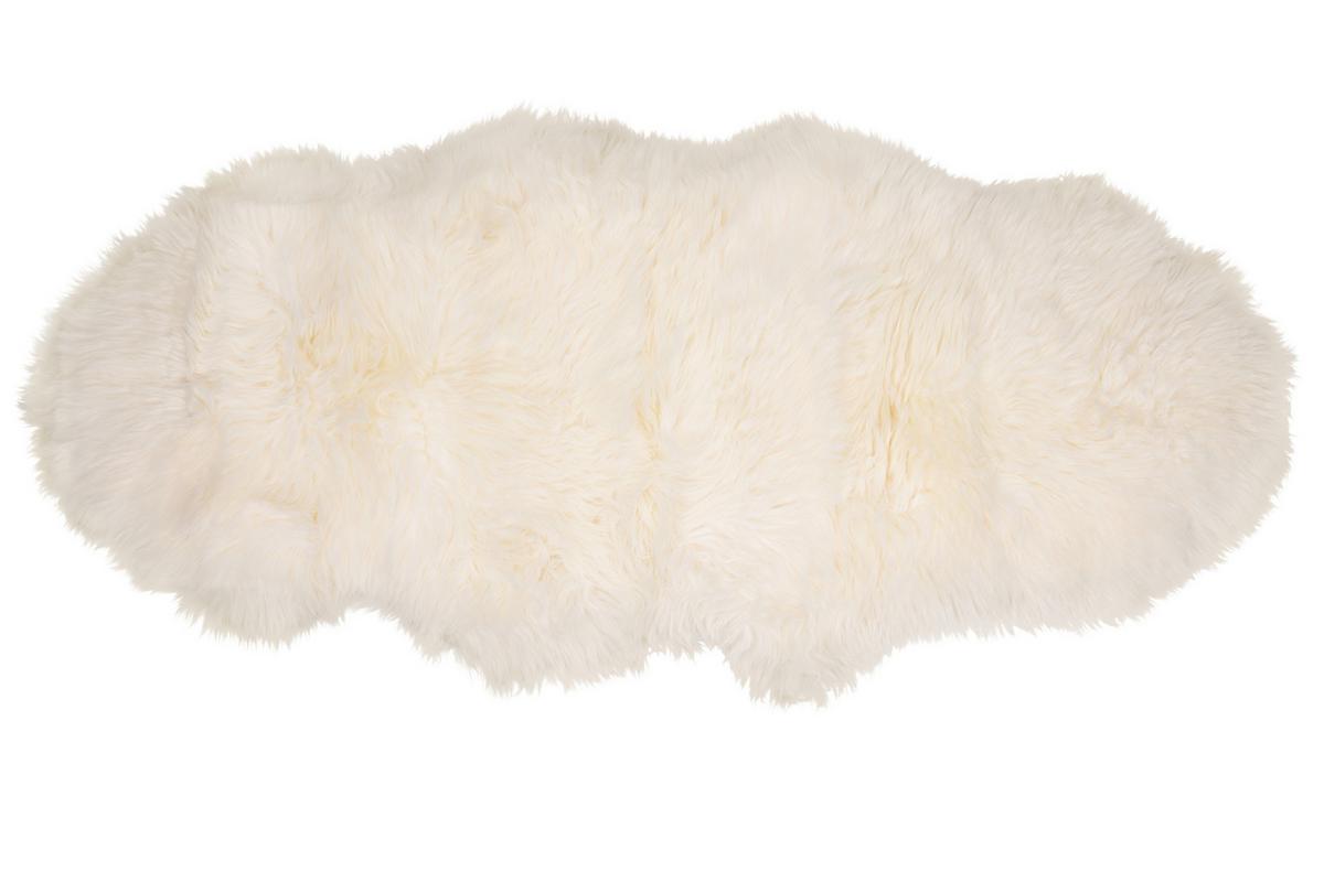 FUTRO OWCZE ALBANY - biały, Trend, futro (65/145cm) - Linea Natura