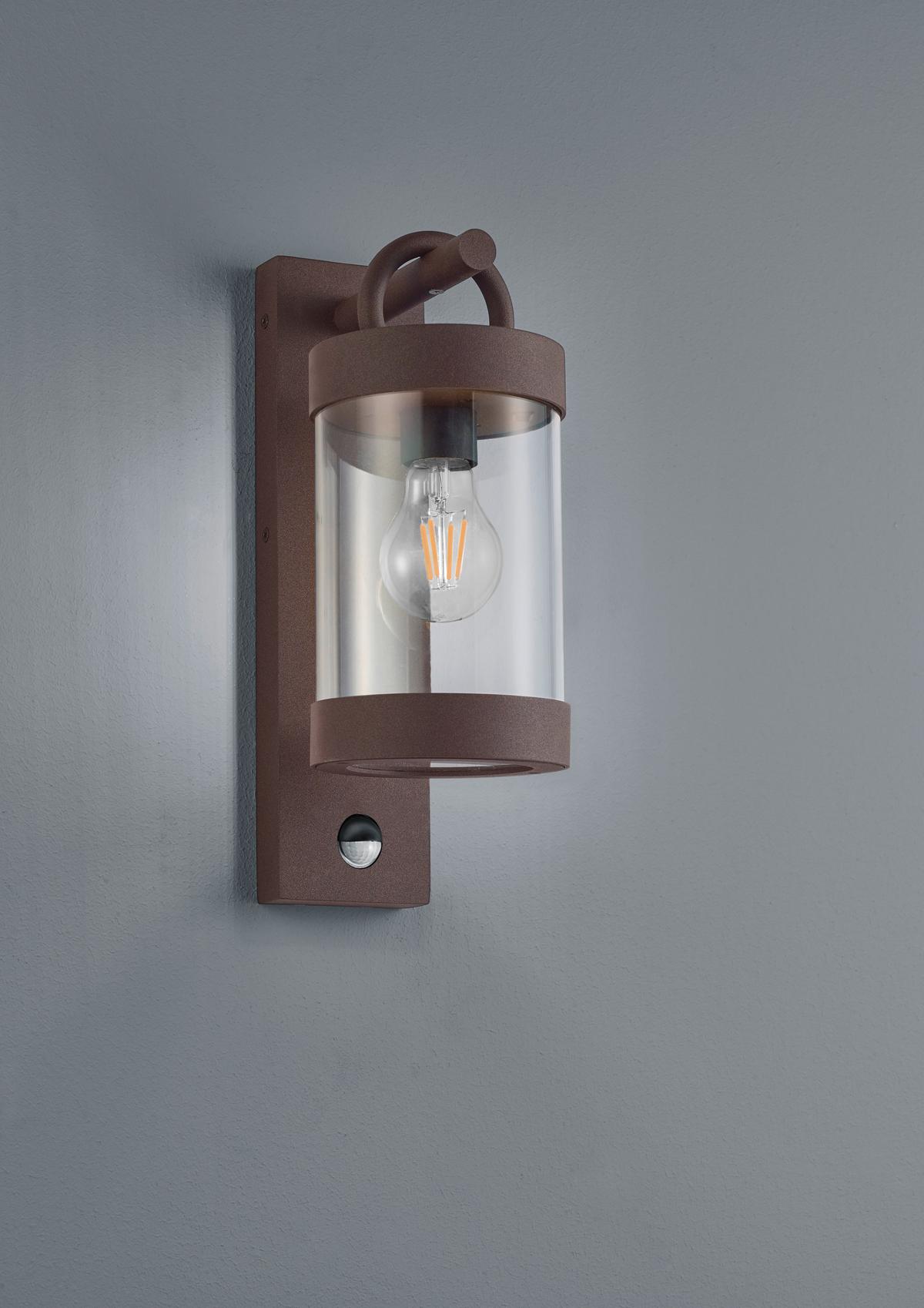 Außenwandleuchte Sambesi in Rostfarben max. 28 Watt - Rostfarben, Basics, Metall (12,5/33/18,6cm) - Trio Leuchten