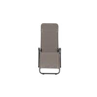 KIPPLIEGE J40975 - Taupe, KONVENTIONELL, Kunststoff/Metall (71/112/150cm) - Siena Garden