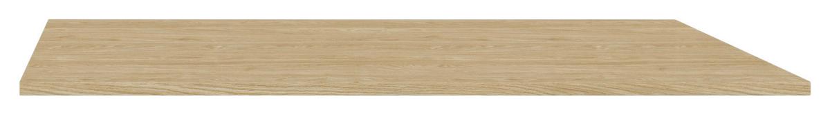 Oberplatte in Eichefarben - Eichefarben, MODERN, Holzwerkstoff (91,2/42/1,6cm) - Based