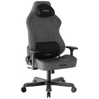 Gamingstuhl Tank Anthrazit/Schwarz - Anthrazit/Schwarz, MODERN, Textil/Metall (80/140/80cm) - Dxracer