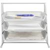 BRIEFABLAGE MESH 683001 -SB- - Silberfarben, Metall (35/27,5/29,5cm) - Mömax
