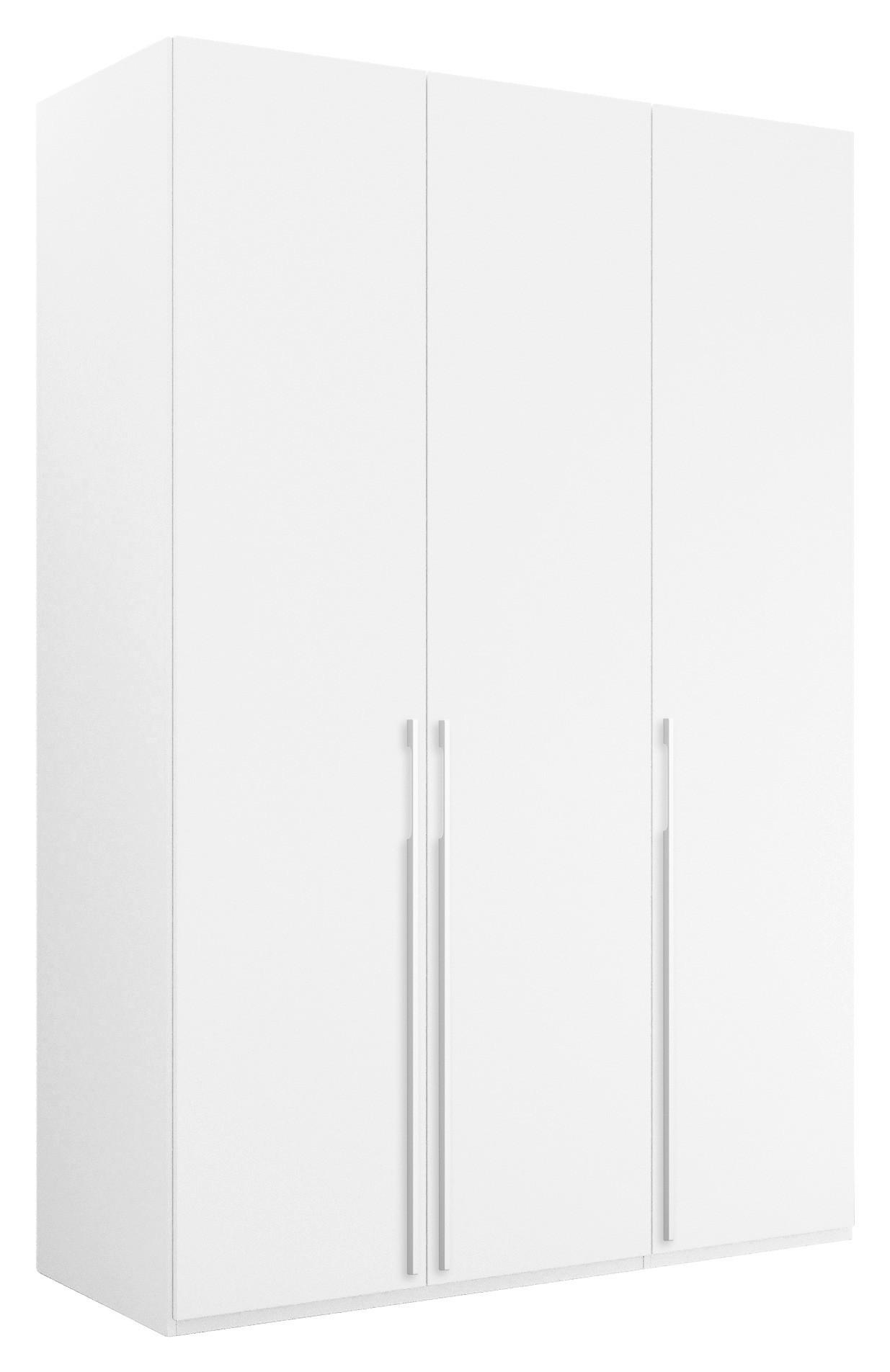 Omara S Klasičnimi Vrati Skat Pure, Bela - bela, Trend, kovina/leseni material (151/223/60cm) - Novel