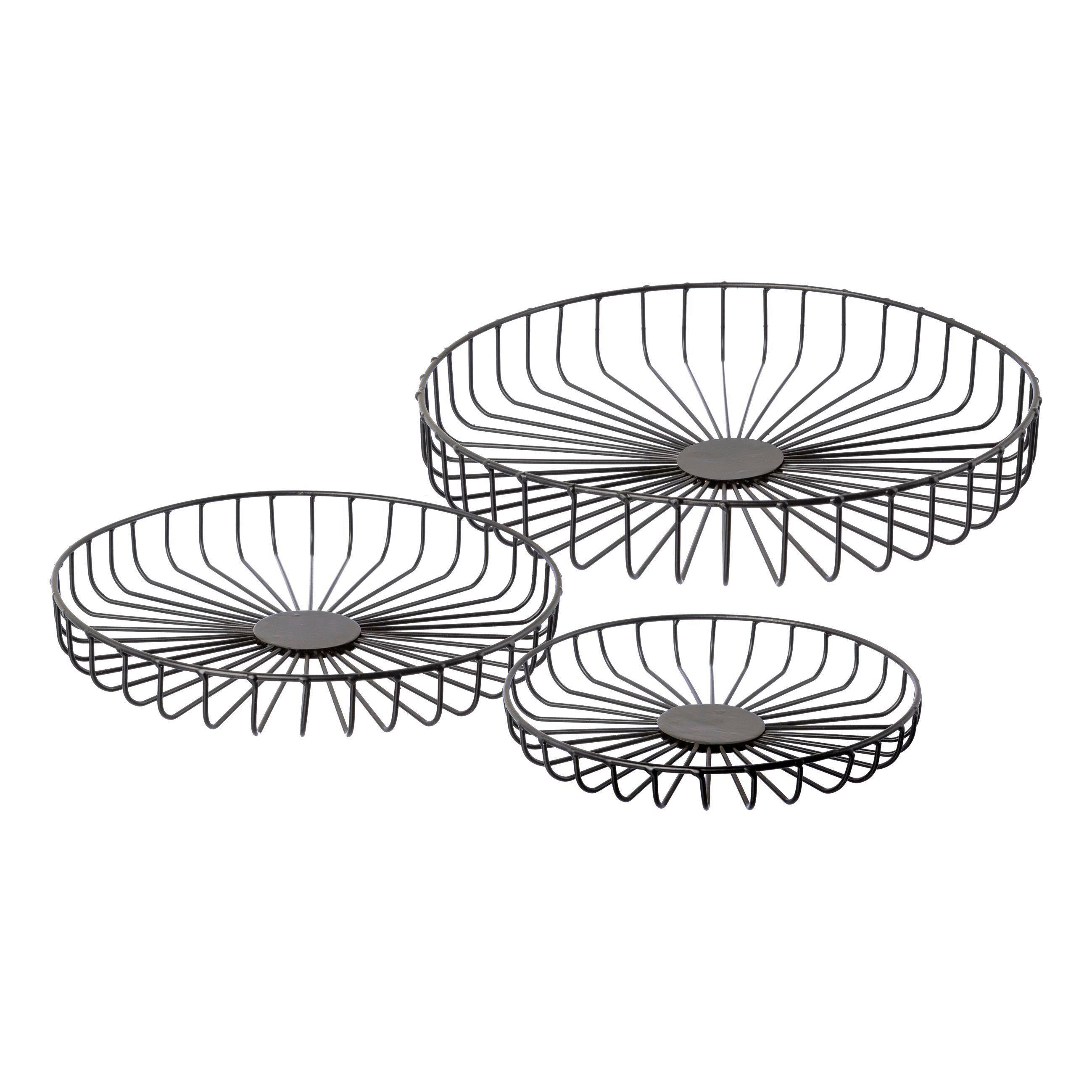 Okrasna Skleda Petra I -Paz- - črna, Basics, kovina (34/6cm) - Modern Living
