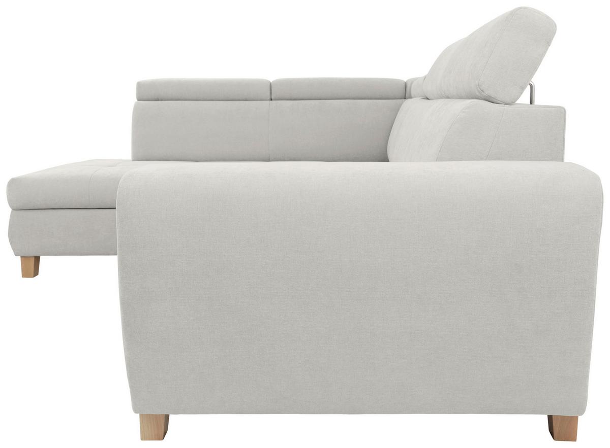 Kutna Garnitura Lugo - svijetlo siva, Moderno, drvo/metal (205/98/266cm) - Modern Living
