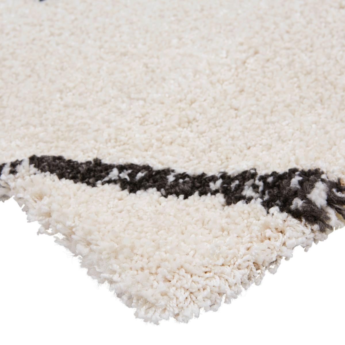 Covor țesut Timon 2 - crem/negru, Modern, textil (120/170cm) - Modern Living