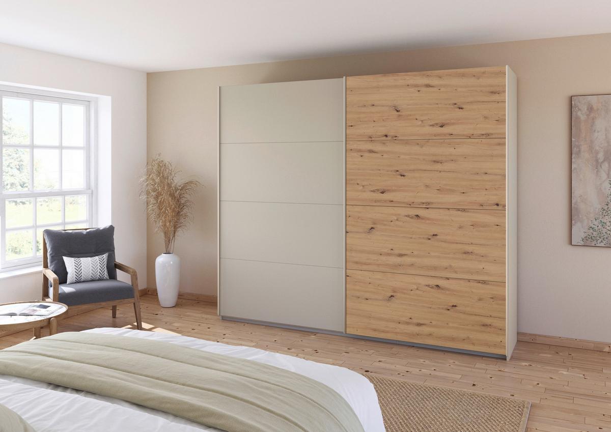 DULAP USI CULISANTE FELDKIRCH - stejar Artisan/șampanie, Trend, material pe bază de lemn (271/229/61cm) - Modern Living
