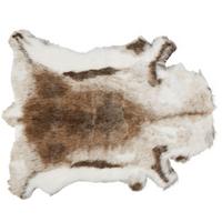 Kunstfell Rudolf in Braun ca. 90x110cm - Braun, MODERN, Textil/Fell (90/110cm) - Modern Living