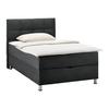 Box Krevet Oviedo - antracit, Konvencionalno, tekstil/metal (140/200cm) - Based