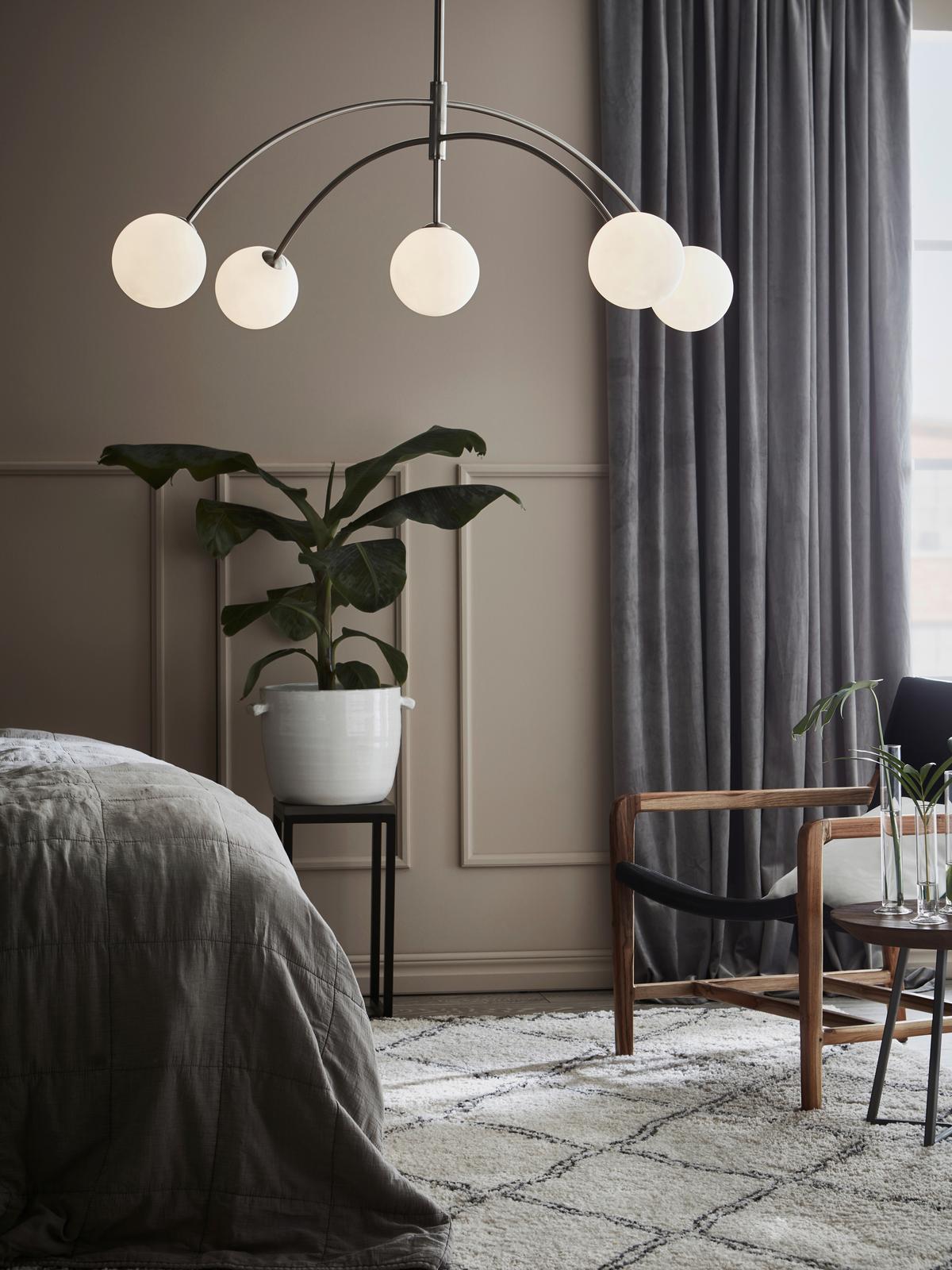 Pendelleuchte Heaven max. 18 Watt - Messingfarben, Basics, Glas/Metall (117/117/65,5cm) - Markslöjd