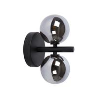 KINKIET 45274/02/30 TYCHO - czarny, Design, szkło (12/15/22cm) - Lucide