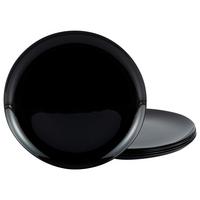 Set Krožnikov Za Pico Italien Party Black, 6-Delni - črna, steklo (33cm) - Creatable