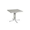 Vrtna Zložljiva Miza Acamp, Siva - platinaste barve/siva, Basics, kovina/leseni material (70/70/72cm) - Gardenson