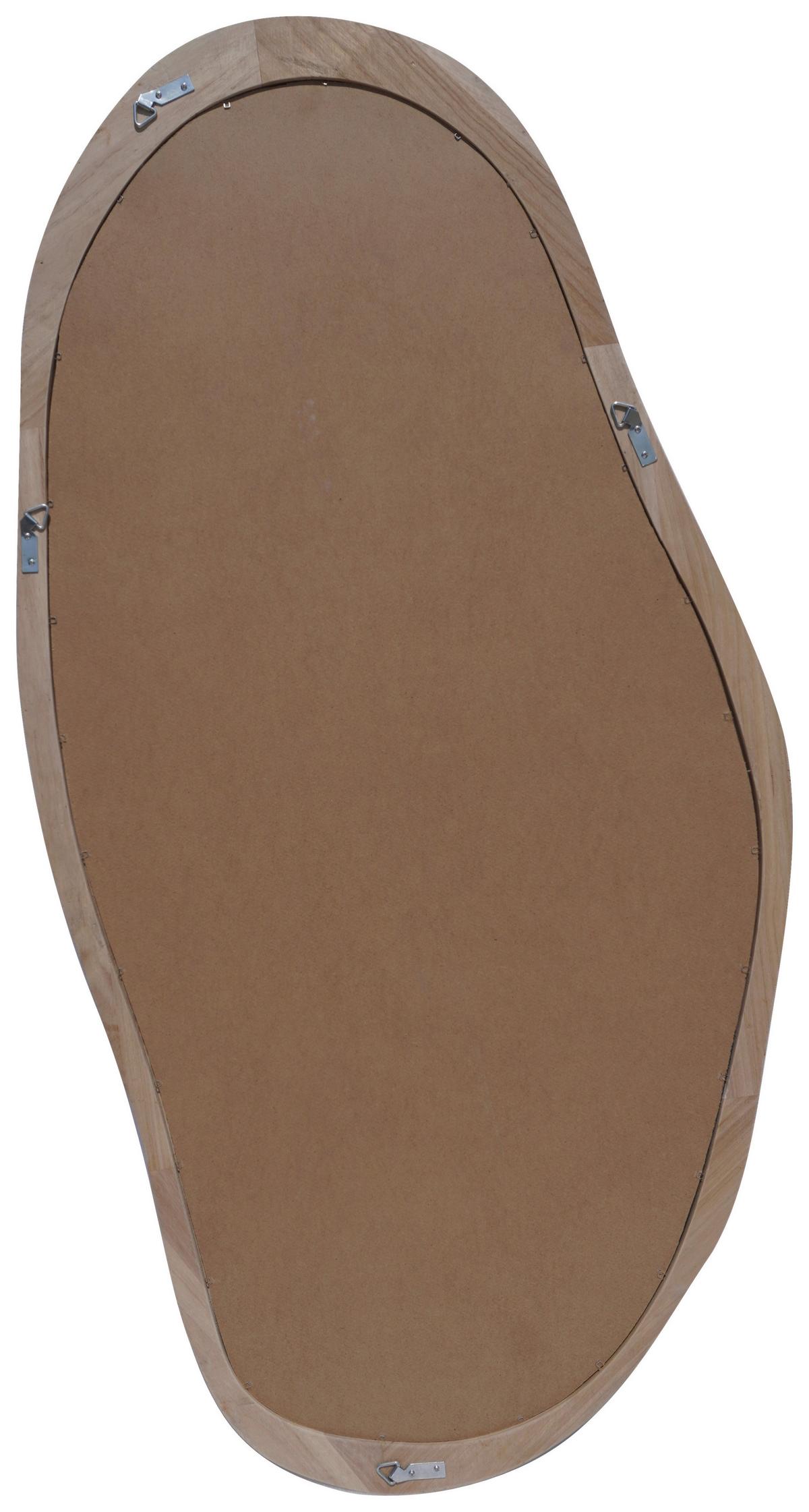 Spiegel Suri Naturfarben - Naturfarben, Modern, Glas/Holz (64,5/128,5/2,8cm) - Mömax