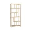 HYLLA BOSTON - naturfärgad, Modern, glas/naturmaterial (77/180/34cm) - Mömax