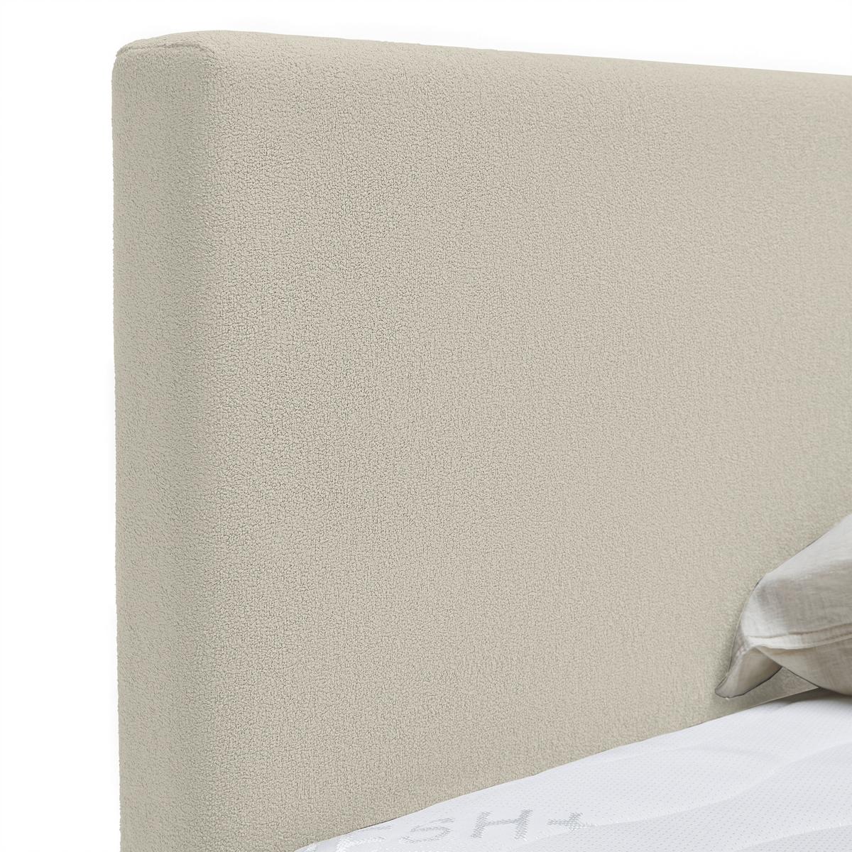 Boxspring Krevet Mira 2 - bež, Moderno, metal/tekstil (120/200cm) - Based