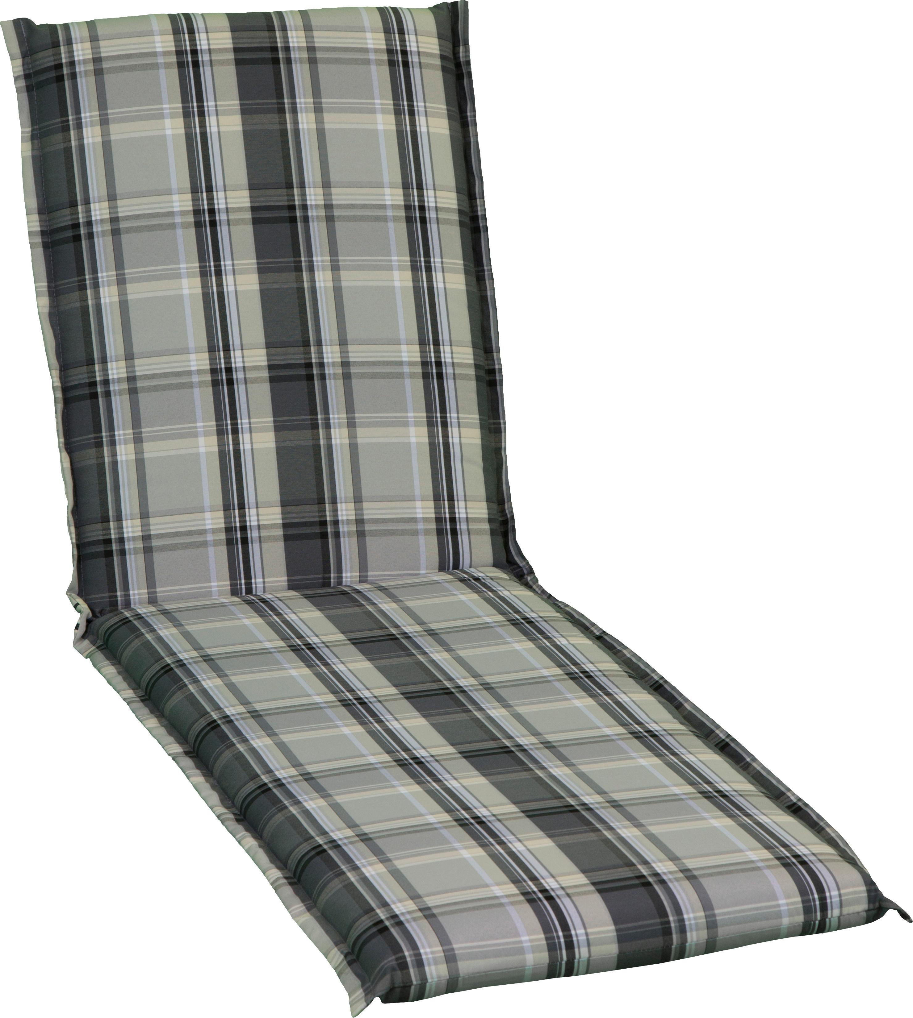 Liegenauflage Atika m. Zip ca. 195x62 cm Beige - Beige, Basics, Textil (195/62/8cm) - Gardenson