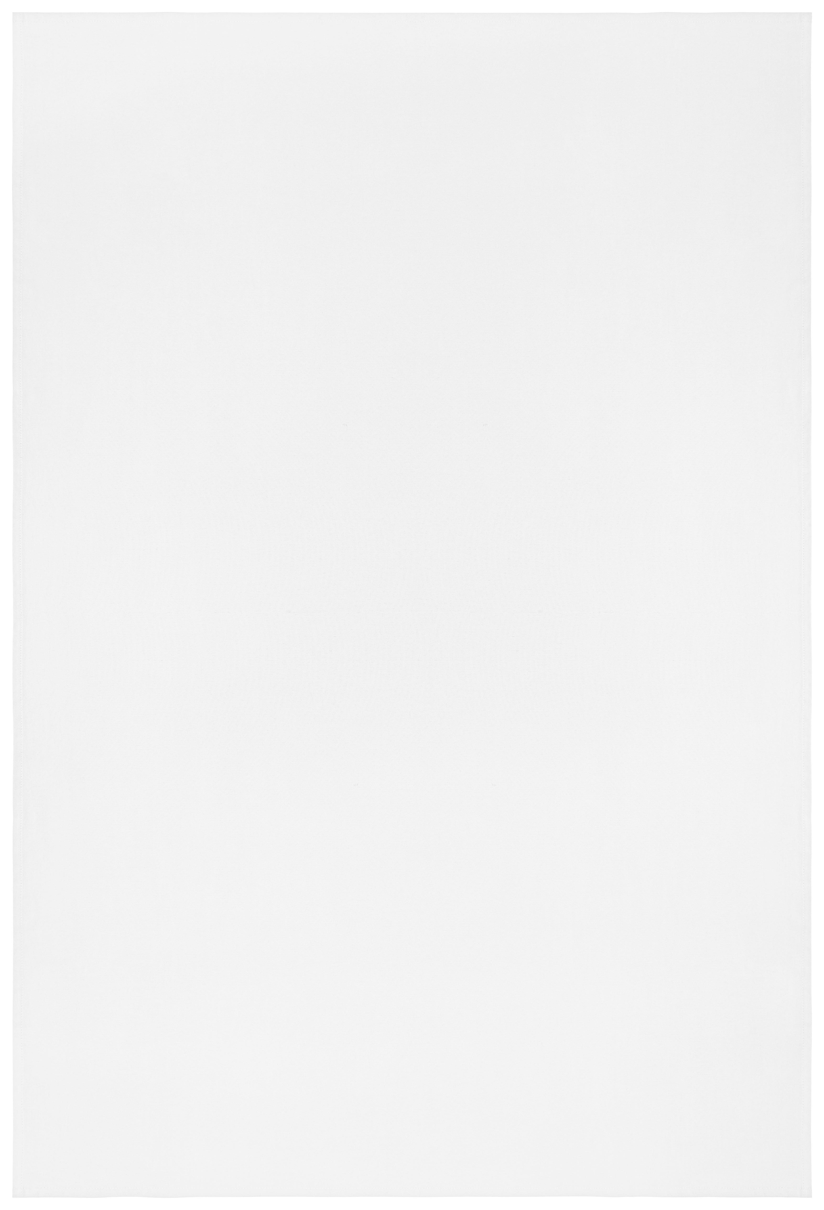 Tischdecke Steffi Uni Weiß ca. 140x220cm - Weiß, KONVENTIONELL, Textil (140/220cm) - Mömax