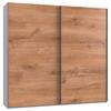 Ormar S Kliznim Vratima Level 36 A - bijela/boje hrasta, Moderno, drvni materijal (250/236/65cm) - Modern Living
